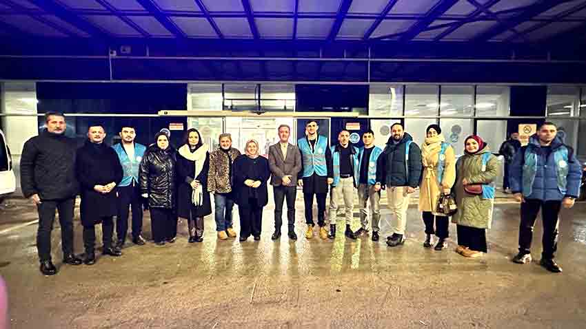 Ak Parti Merkez İlçe Hastane Ve Emniyet Ziyaretinde Bulundu (3)