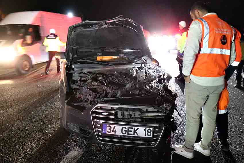 Anadolu Otoyolu’nda Feci Kaza 1 Ölü, 3 Yaralı (1)