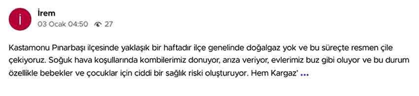 Doğalgaz Krizi Yeni Doğan Bebekle Soğukta Kaldılar! (4)