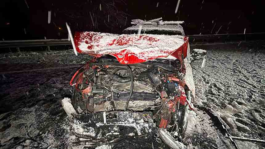 Düzcede Feci̇ Kaza Pazar (6)