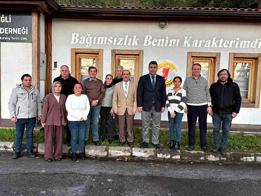 Ereğli Kaymakamı Yılmaz’dan Gazeteciler Derneği’ne Ziyaret (1)