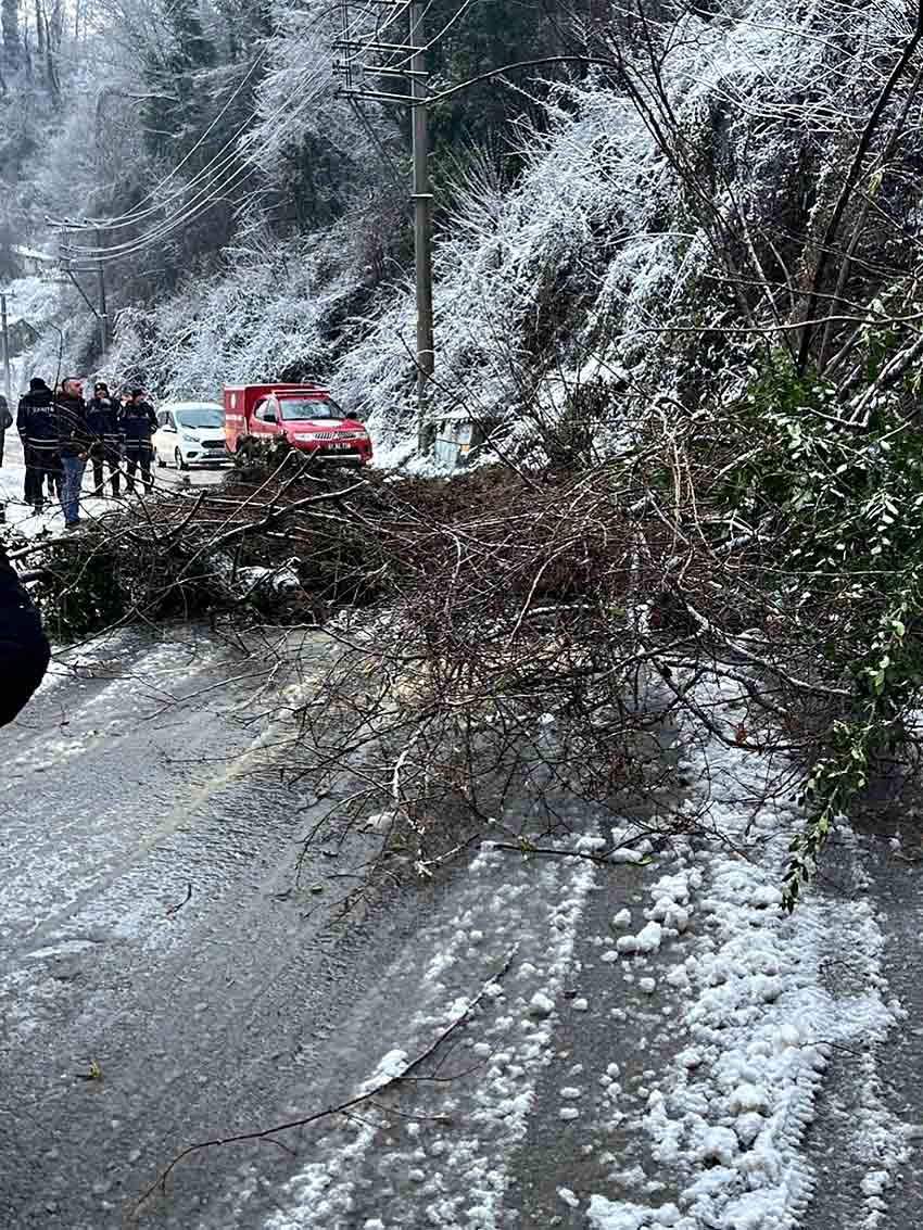 Kozlu'da Heyelan! Yol Araç Ve Yaya Trafi̇ği̇ne Kapatildi...1