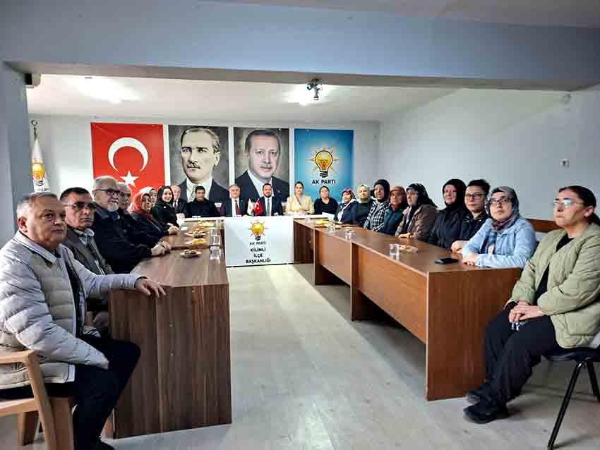 Milletvekili Bozkurt Kilimli’de Teşkilatla Buluştu (1)