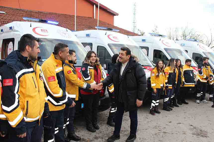 Zonguldaka 6 Yeni Ambulans (1)