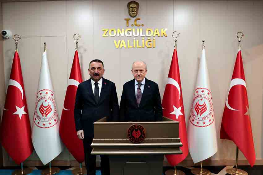 Bakan Yardımcısı Hasan Suver Valilik’te (2)