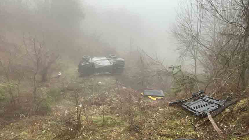 Bartinda Yoğun Si̇s Kazasi (3)