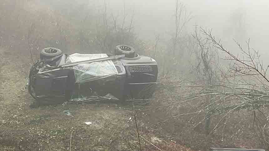 Bartinda Yoğun Si̇s Kazasi (4)