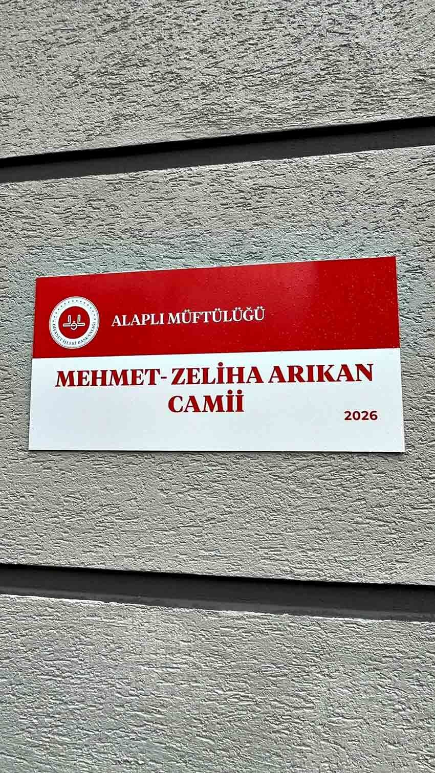 Zongulda'ta Babasının Adına Cami Yaptırdı (4)