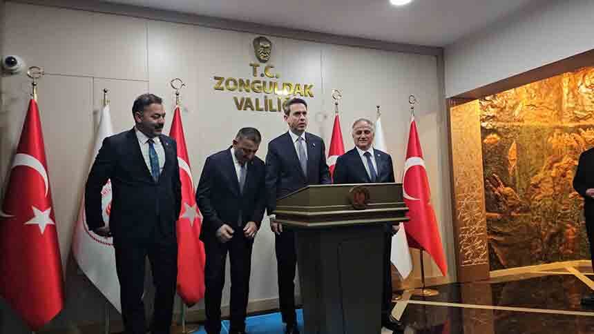 Enerji Bakanı Zonguldakta Valilik (1)