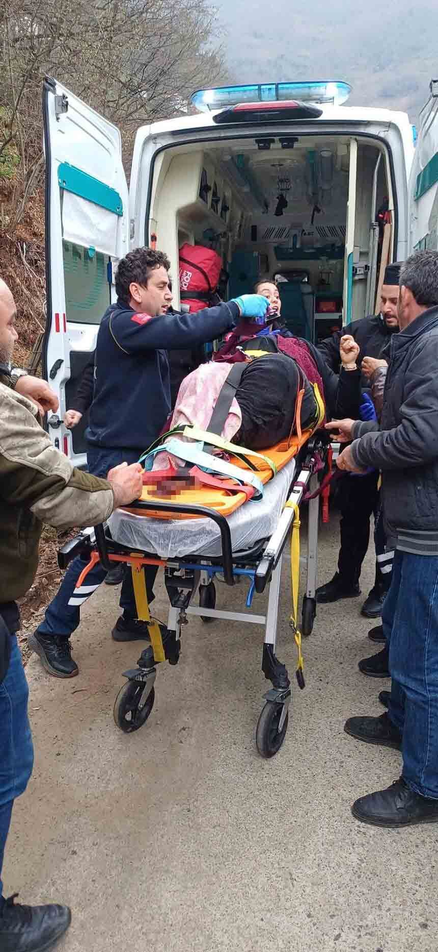 Giresunda Kamyon Kadını Ezdi (4)