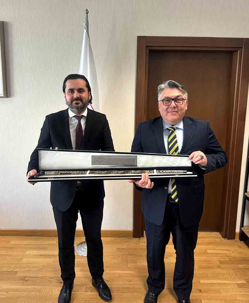 Rektör Özölçer’den Ar Ge Teşvikleri Genel Müdürü İmamoğlu'na Ziyaret (2)