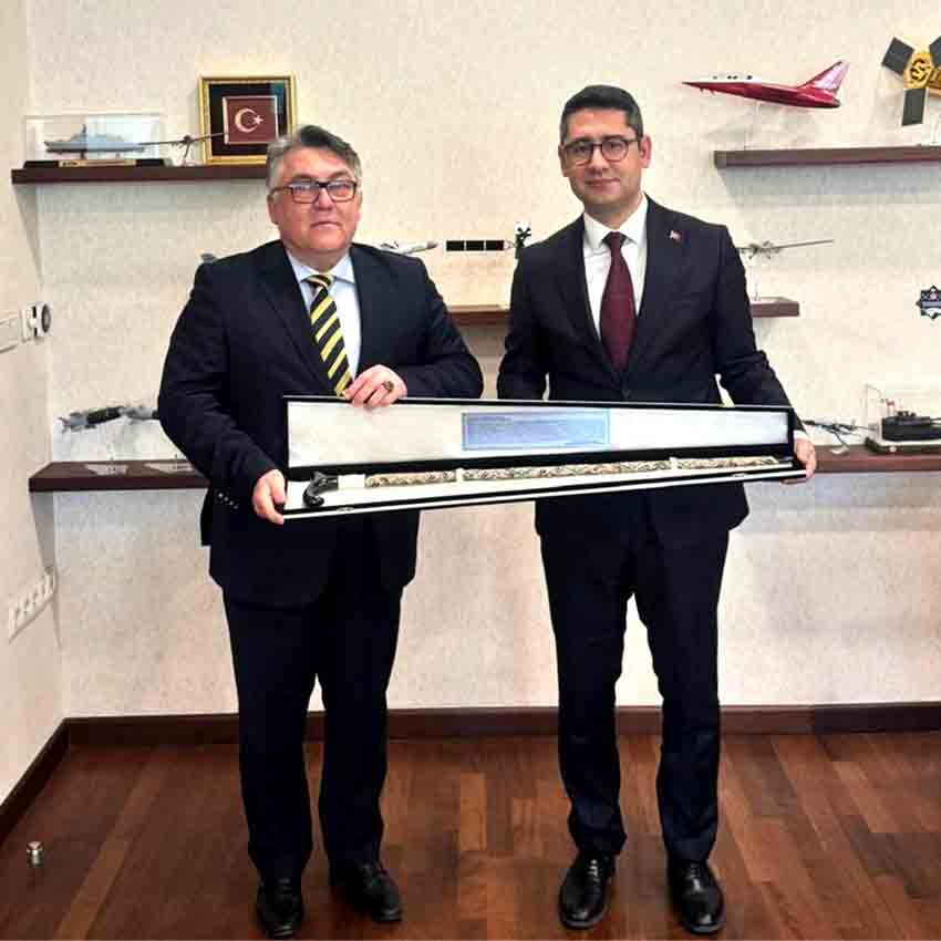 Rektör Özölçer’den Sanayi Ve Teknoloji Bakan Yardımcısı Gönüllü’ye Ziyaret (1)