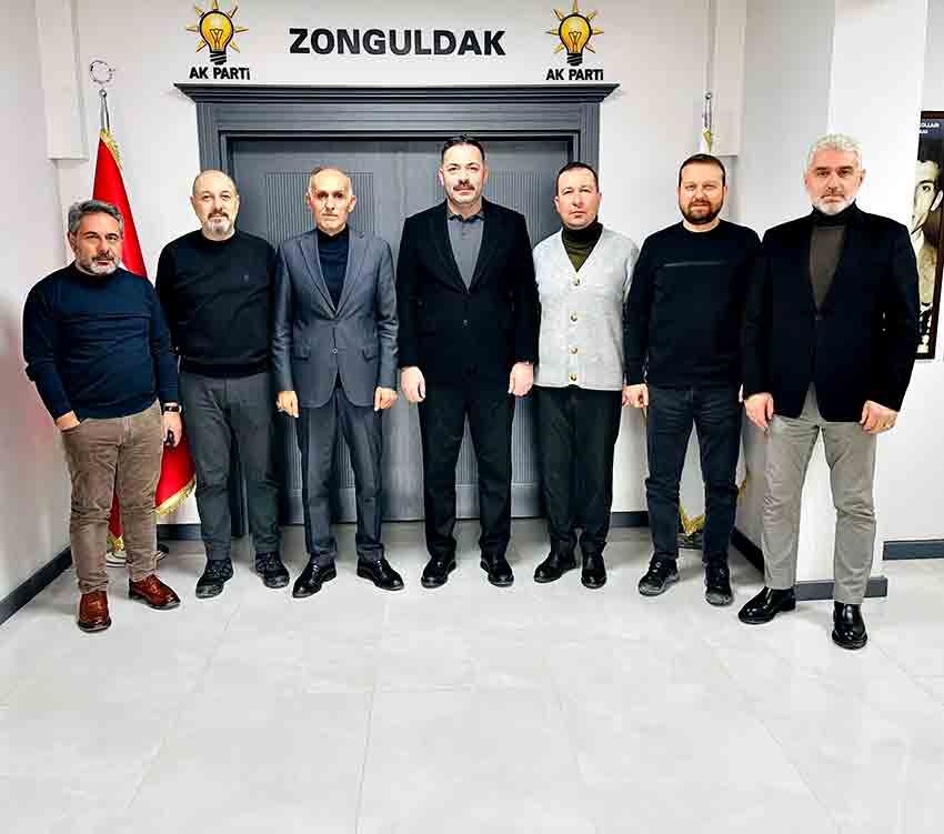 Z İ M D E R Müteahhitler Derneğinden A K Parti’ye Ziyaret (2)