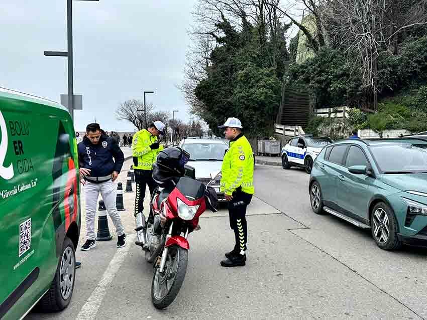 Z O N G U L D A K' T A T R A F İ K P O L İ S L E R İ N D E N D E N E T İ M (1)