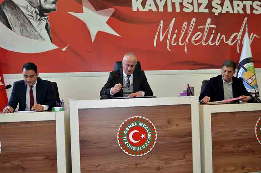 Zonguldak İl Genel Mecli̇si̇’nde Mozai̇k Tartişmasi 18 Yildir Neredesi̇ni̇z (2)