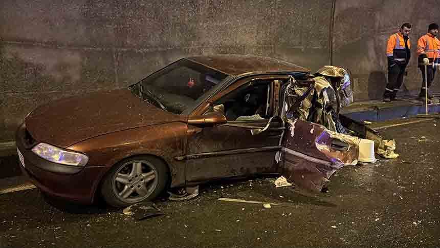 Bolu Dağı Tünelinde Feci Kaza (5)