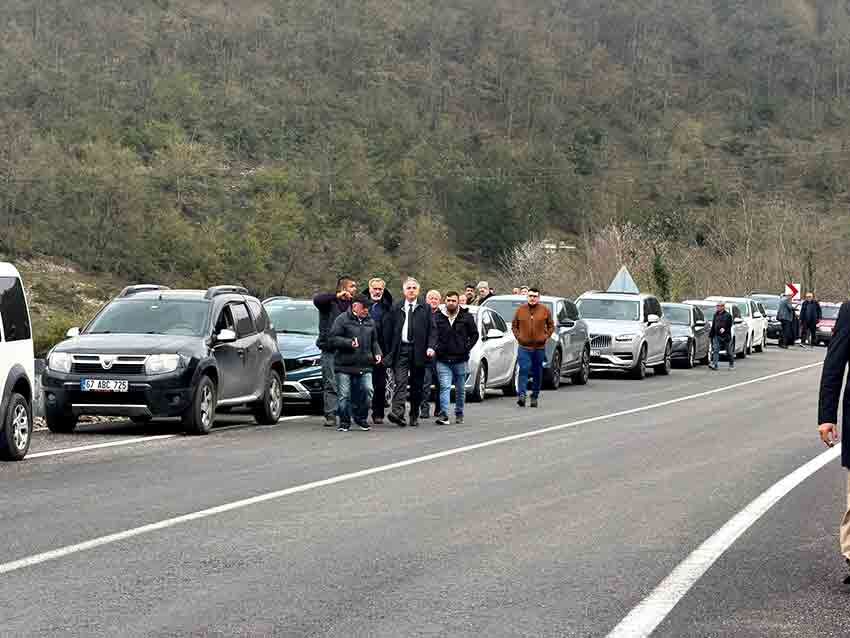 E R E Ğ L İ D E V R E K Y O L U N D A Ç A L I Ş M A L A R H I Z K A Z A N D I (3)