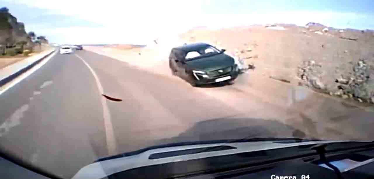 Kilimli Sahil Yolunda Kaza Kamerada (2)