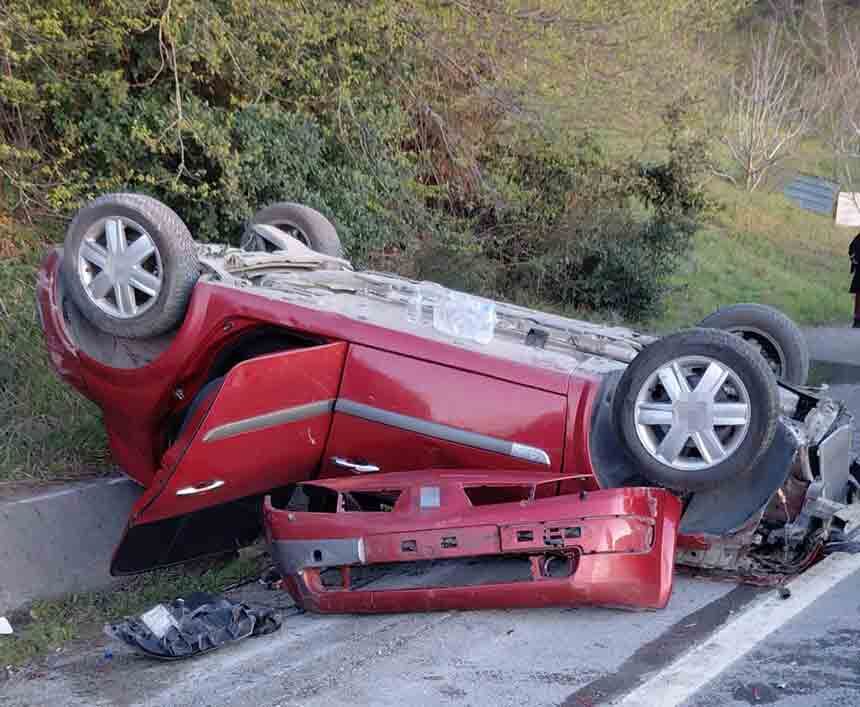 Orman Görevlisi Kaza Yaptı (2)