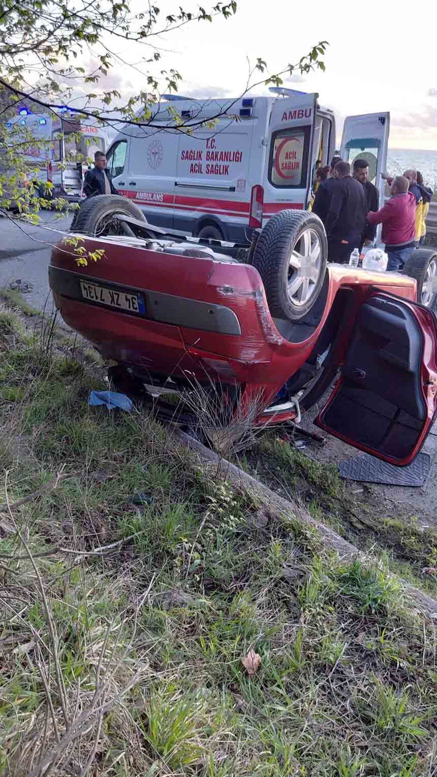 Orman Görevlisi Kaza Yaptı (4)