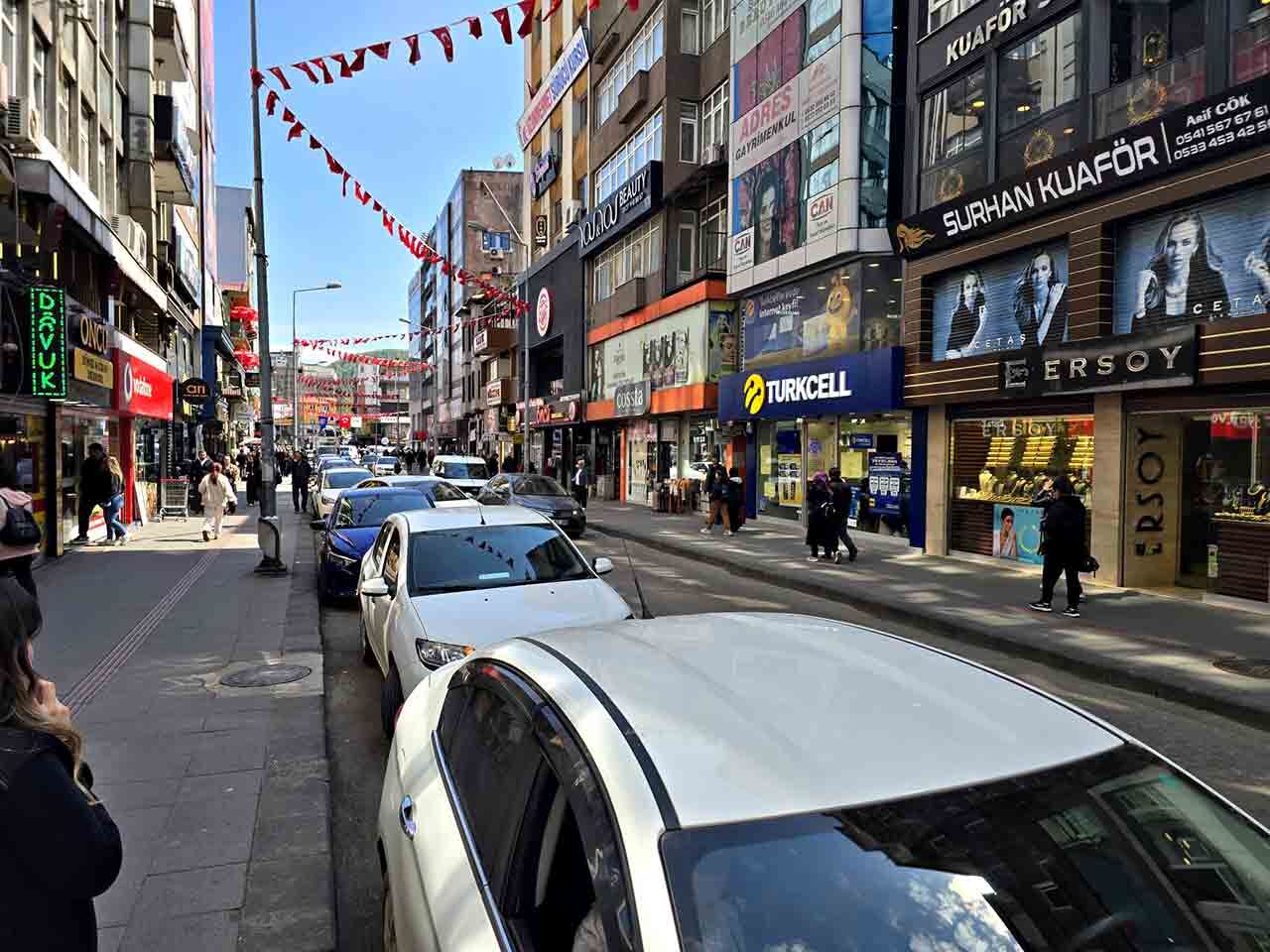 Zonguldakta Trafik Yoğunluğu Perşembe (3)