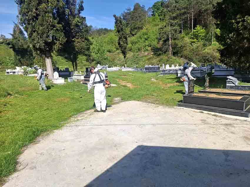 Kdz. Ereğli’de 57 Mezarlık Bayram Öncesi Temizleniyor (1)