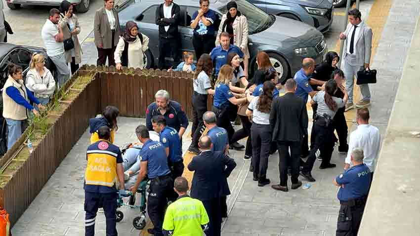 Adliyede Ortalık Karıştı 8 Kadın Gözaltında2 (3)