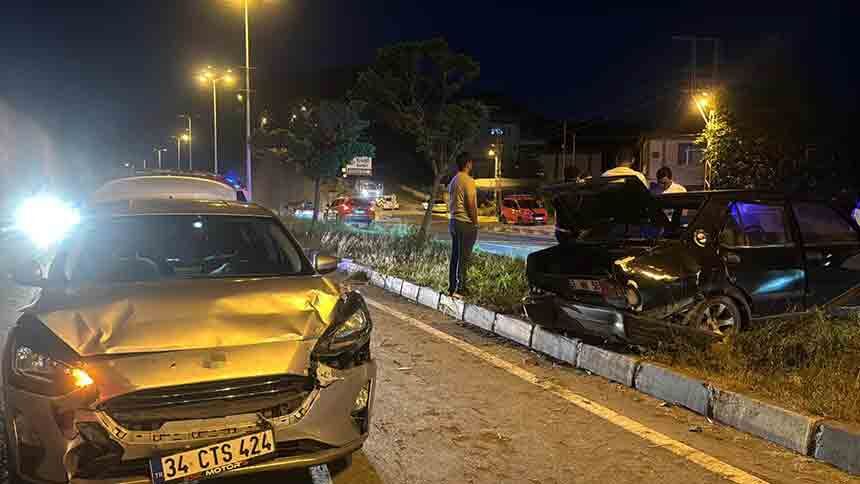Alaplıda Feci Kaza. 100 Metre Sürüklendi (2)