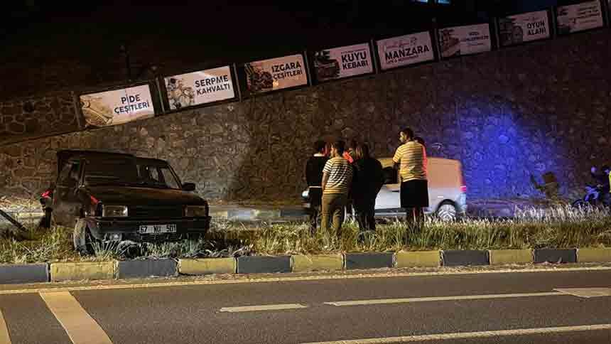 Alaplıda Feci Kaza. 100 Metre Sürüklendi (7)