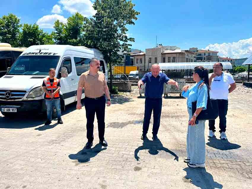 Başkan Öztürk, Terminal Alanında Çalışmaları Inceledi (2)