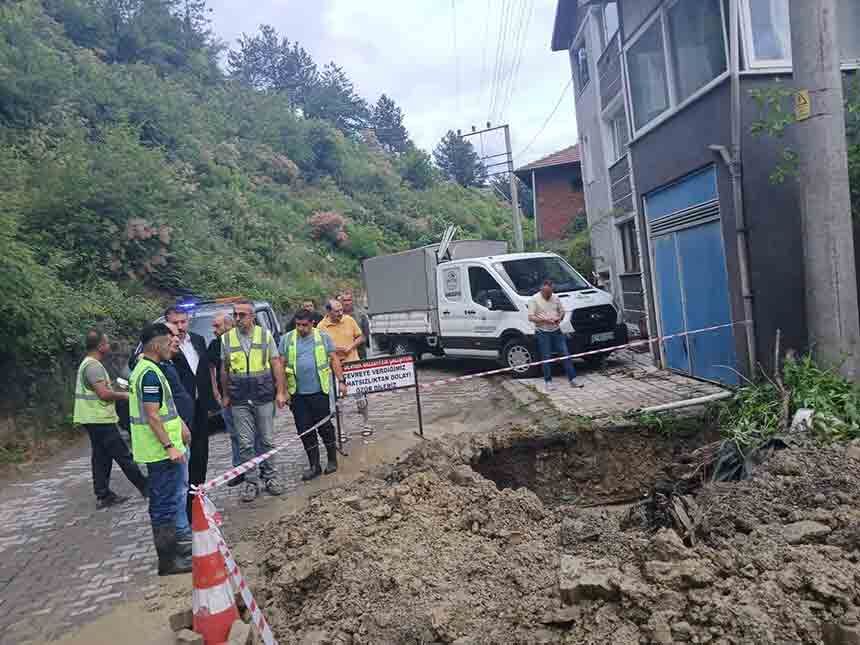Devrekte Duvar Çöktü (1)