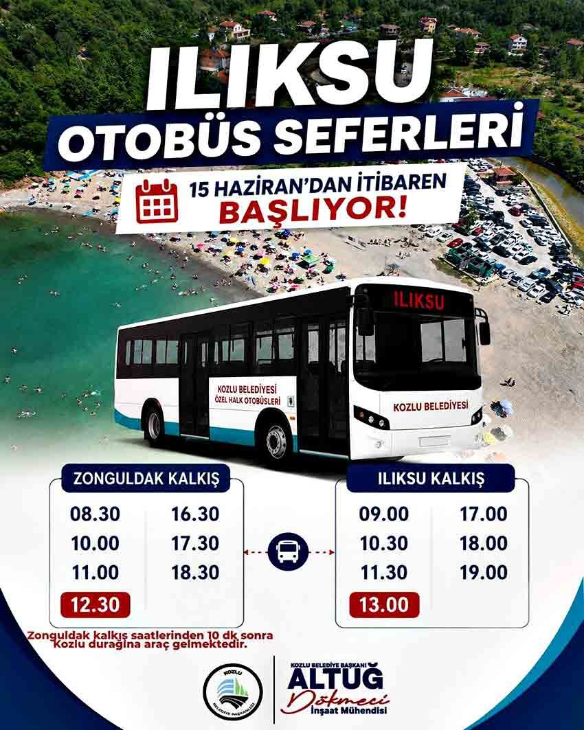 I L I K S U P L A J I' N A O T O B Ü S S E F E R L E R İ B A Ş L I Y O R! T A R İ H B E L L İ O L D U2