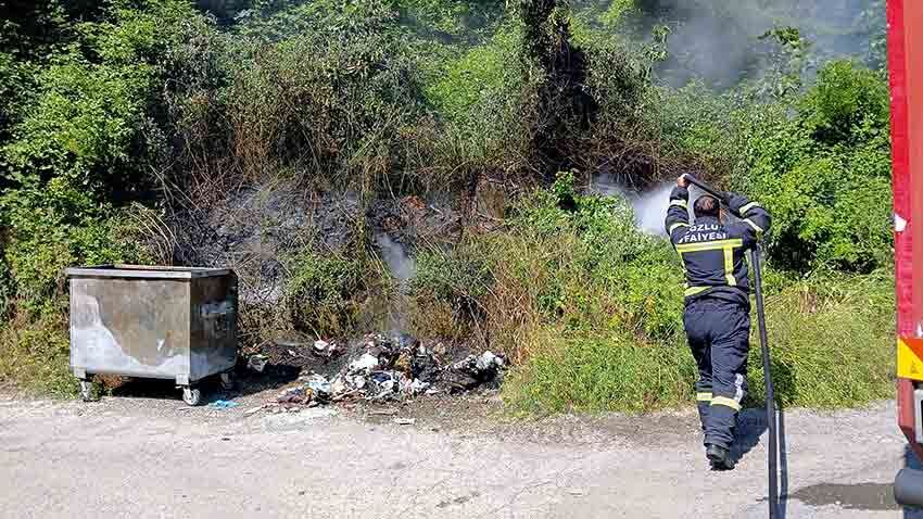 Kozlu'da Anız Yangını Korkuttu Ekipler Hızla Müdahale Etti3 (1)