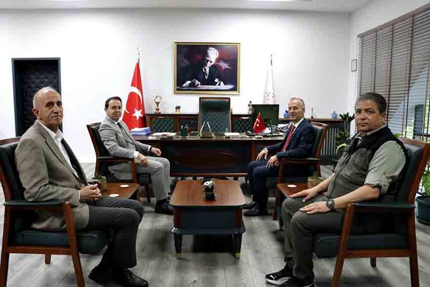 Orman Bölge Müdürü İl Milli Eğitim Müdürünü Ziyaret Etti2 (1)