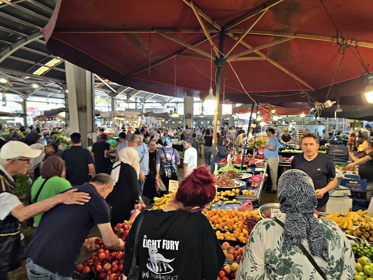 Zonguldak Halk Pazarina İlgi̇ Sürüyor (5)