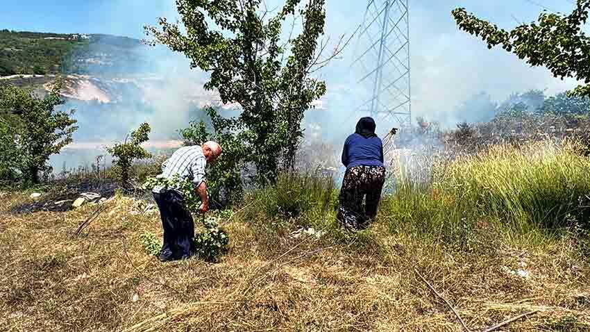 Zonguldak'ta Büyük Yangin Aniz Yangini Ormana Siçradi (4)
