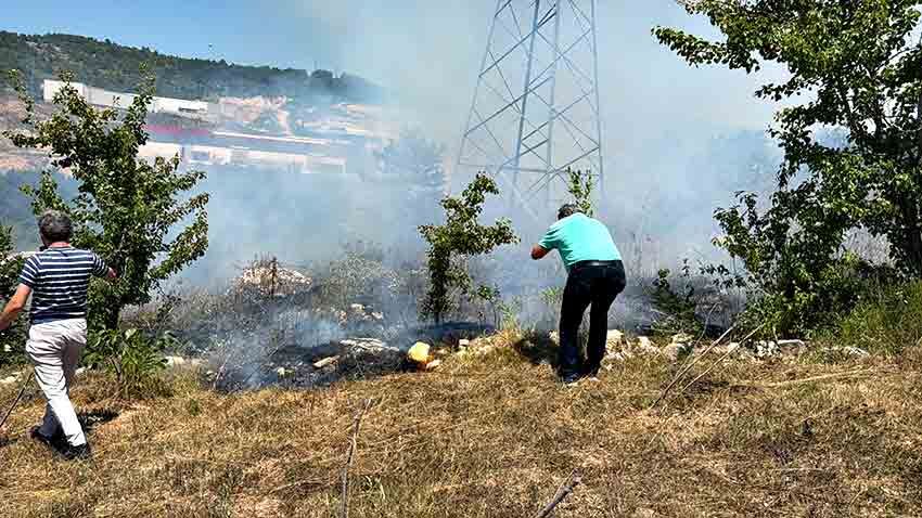 Zonguldak'ta Büyük Yangin Aniz Yangini Ormana Siçradi (6)