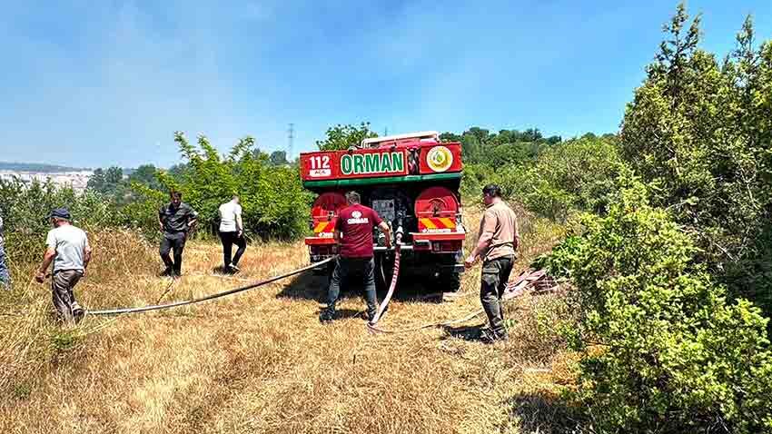 Zonguldak'ta Büyük Yangin Aniz Yangini Ormana Siçradi (7)