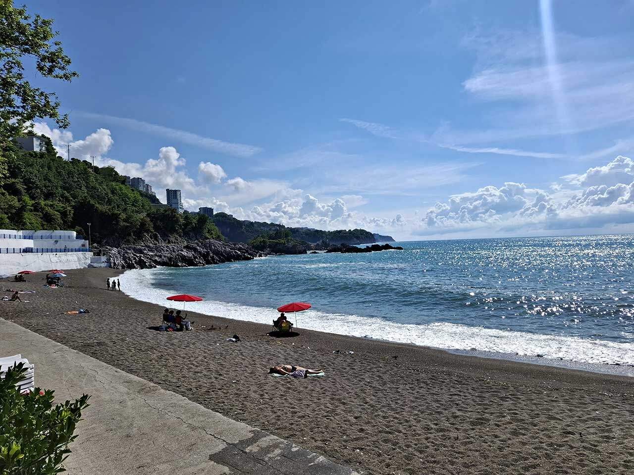 Zonguldak'ta Denize Girme Yasağı Kapuz Plajı Boş Kaldı! (2)