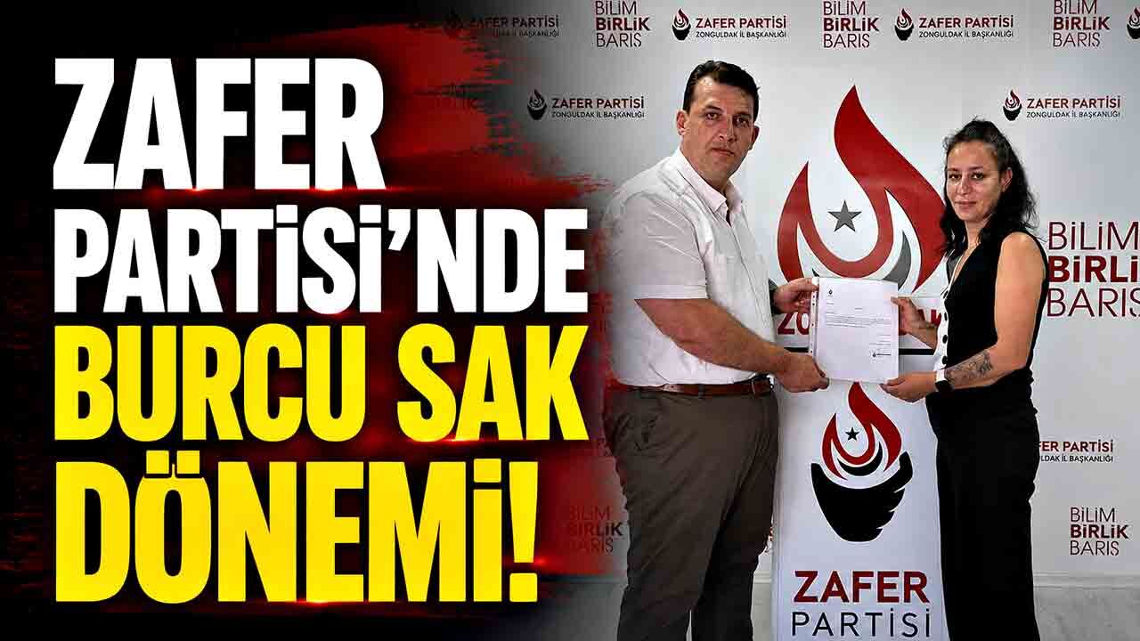 Zafer Partisi Zonguldak İl Kadın Kolları Başkanlığına Burcu Sak atandı