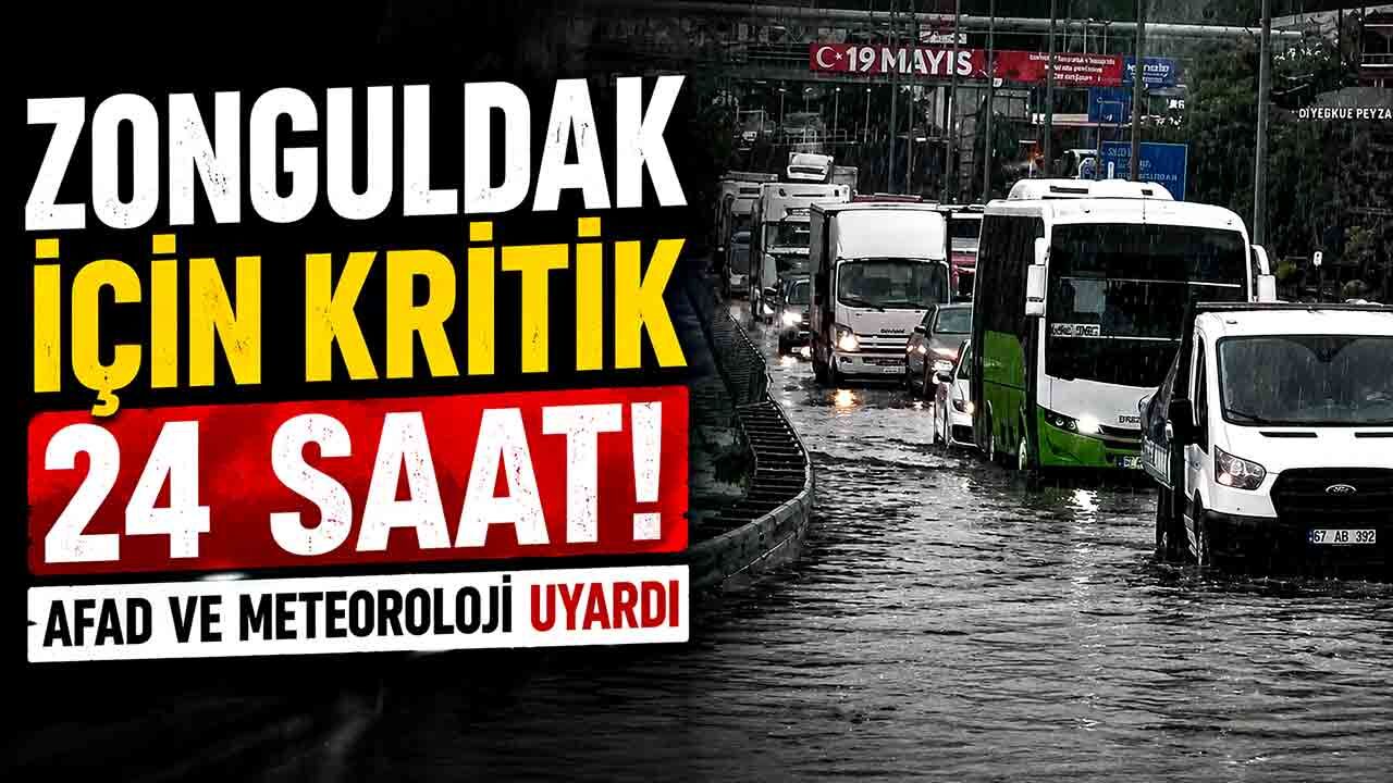 Batı Karadeniz için kuvvetli yağış uyarısı: Zonguldak da listede