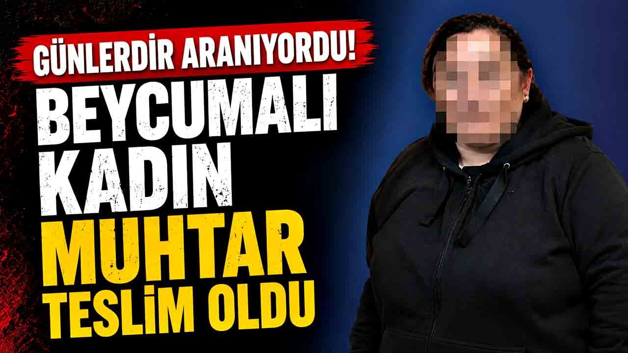 Zonguldak’ya yakalama kararı bulunan muhtar teslim oldu