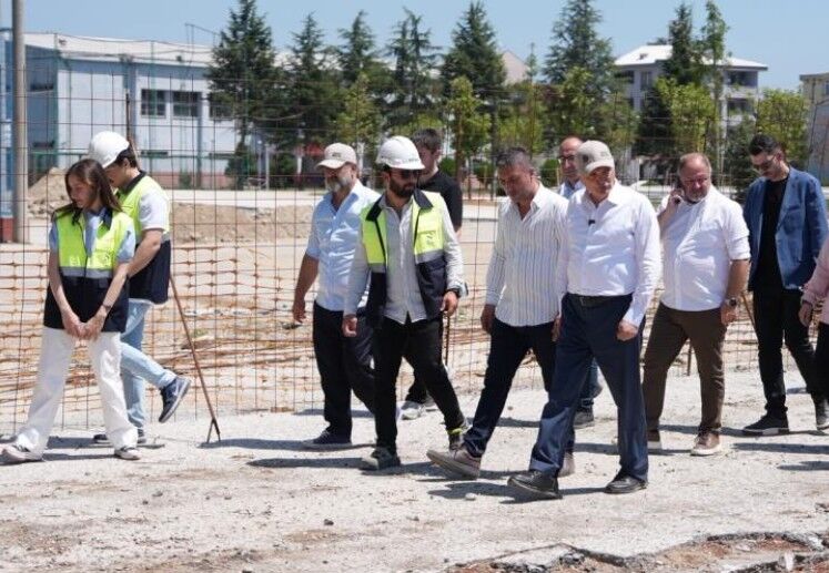 Başkan Özlü’den projelere yakın takip