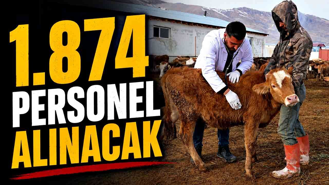1.874 personel alınacak