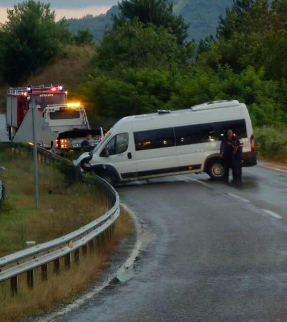 Çaycuma Yolunda Kaza 1