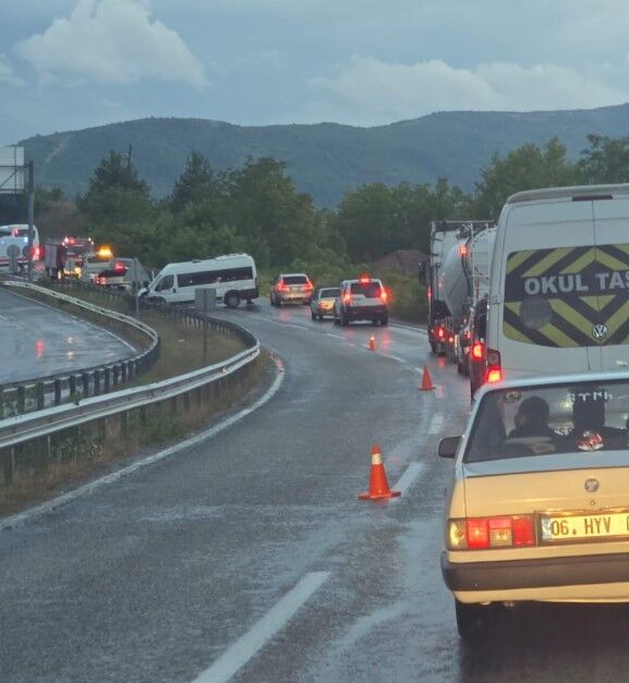 Çaycuma Yolunda Kaza