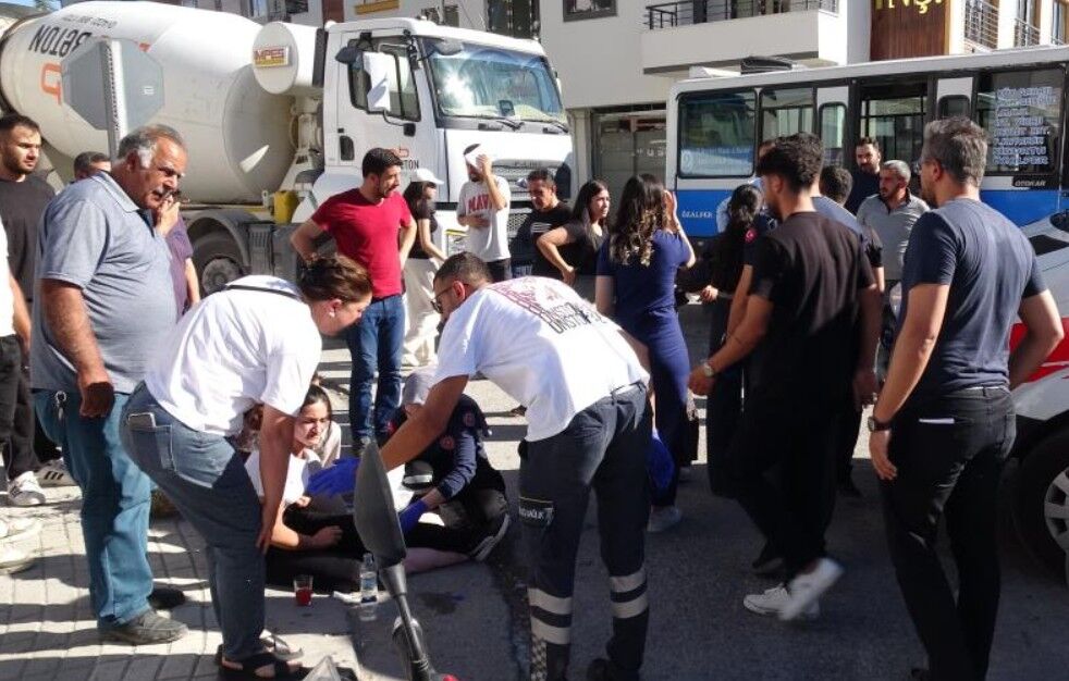 Freni boşalan minibüs dehşet saçtı: 7 yaralı