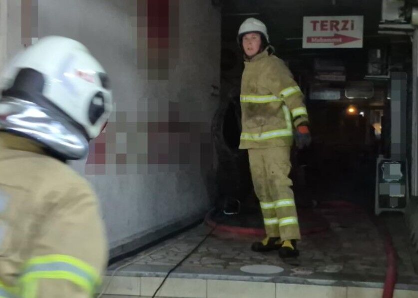 Iş Hanı Yangın1