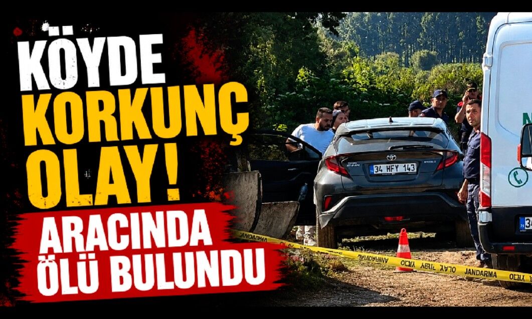 29 yaşındaki genç aracında ölü bulundu