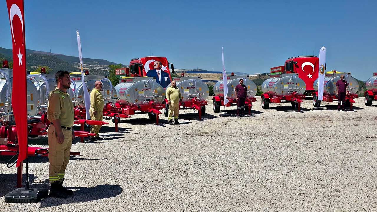 Karabük’te Su Tankerleri Orman Köylüsüyle Buluştu (2)